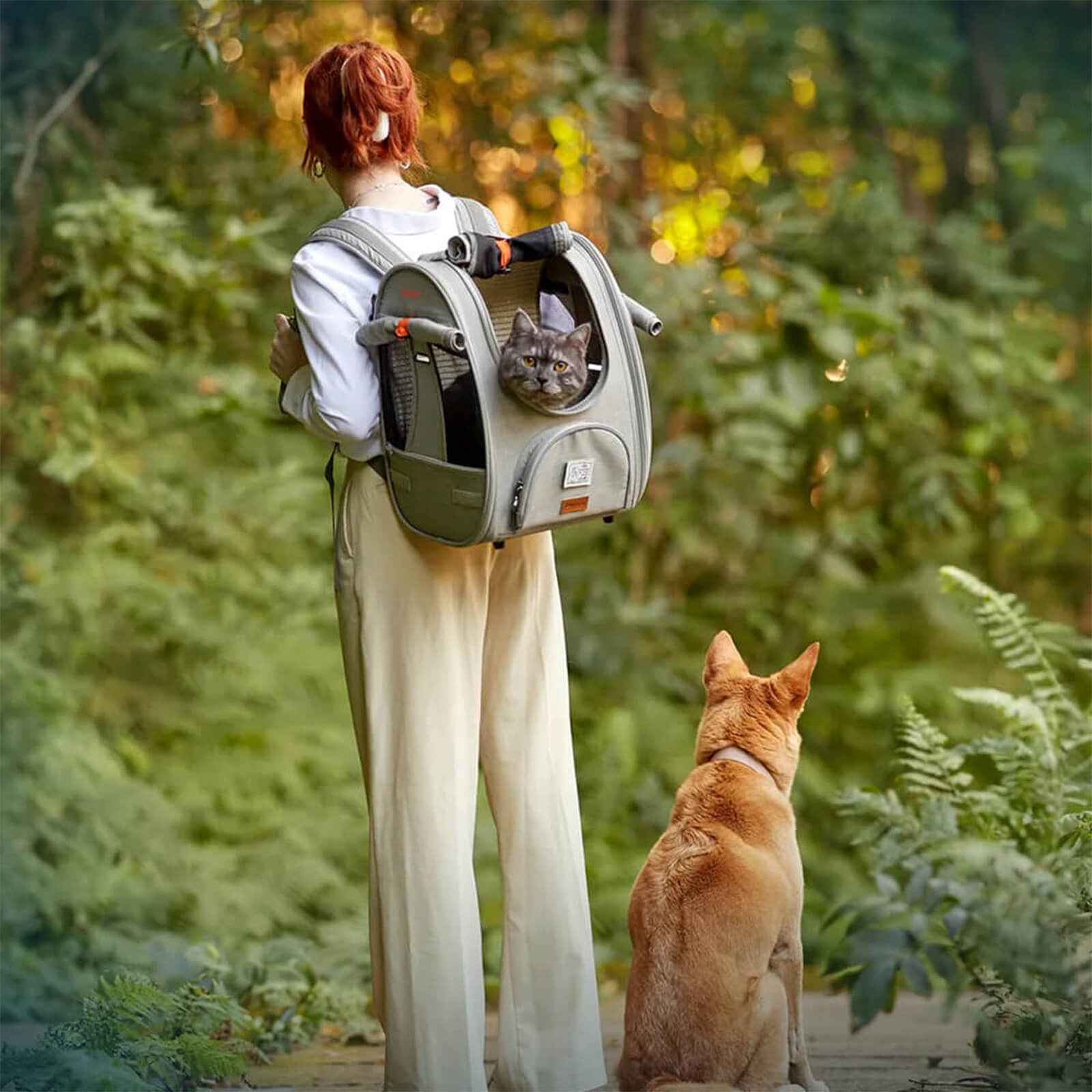ibiyaya Adventure Cat Carrier Backpack and Frontpack