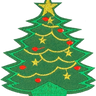 Christmas Tree (Felt) Large) - Patch