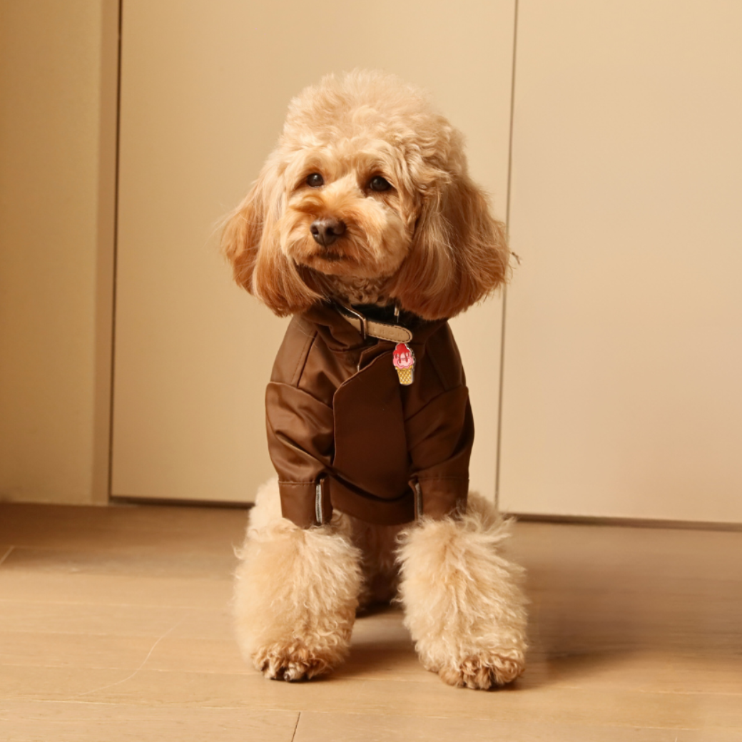 Tribeca Adjustable Velcro Raincoat-Choco