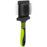 Finishing Soft Green Slicker Brush by Dog Fashion Spa