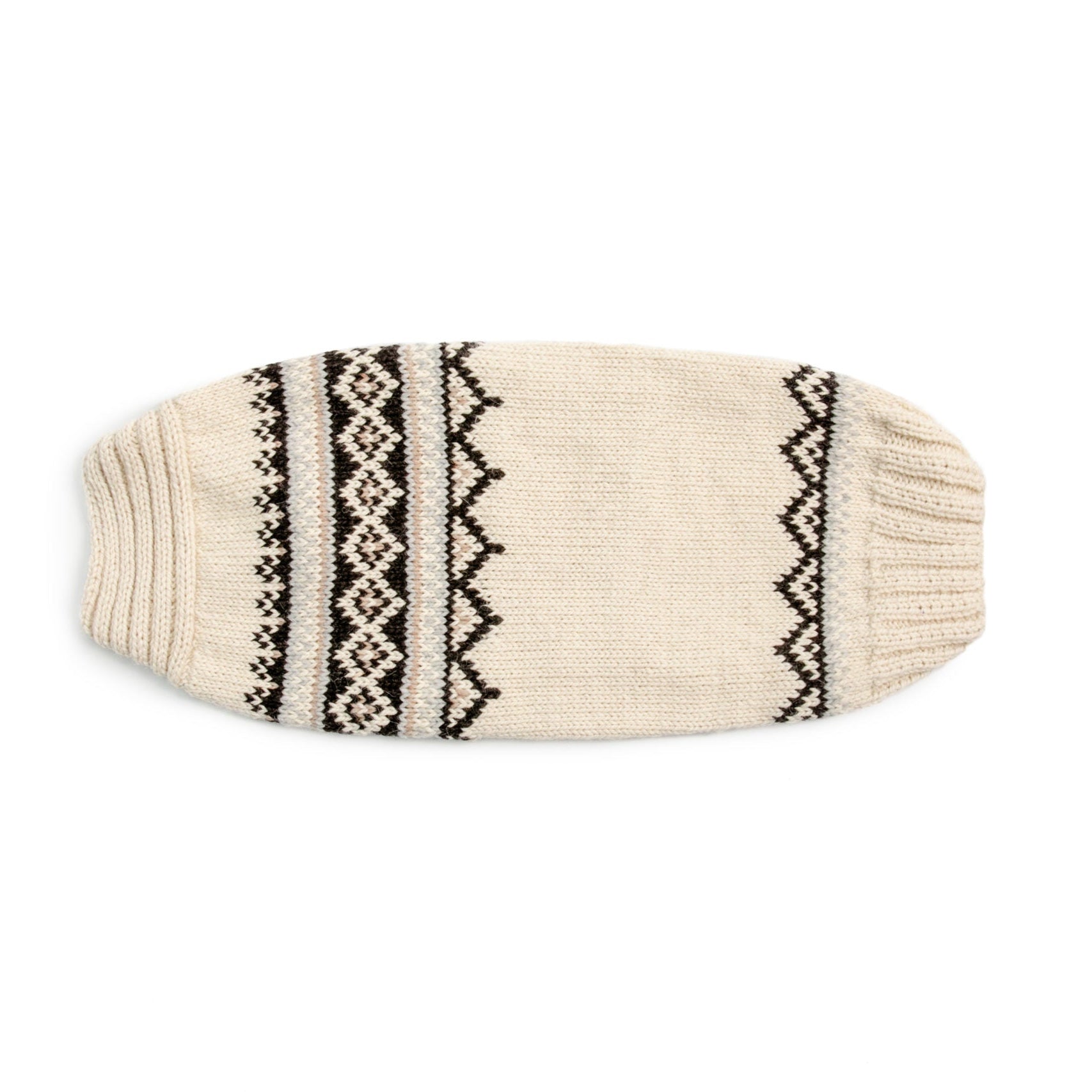 Chilly Dog Alpaca Cream Wyatt Dog Sweater