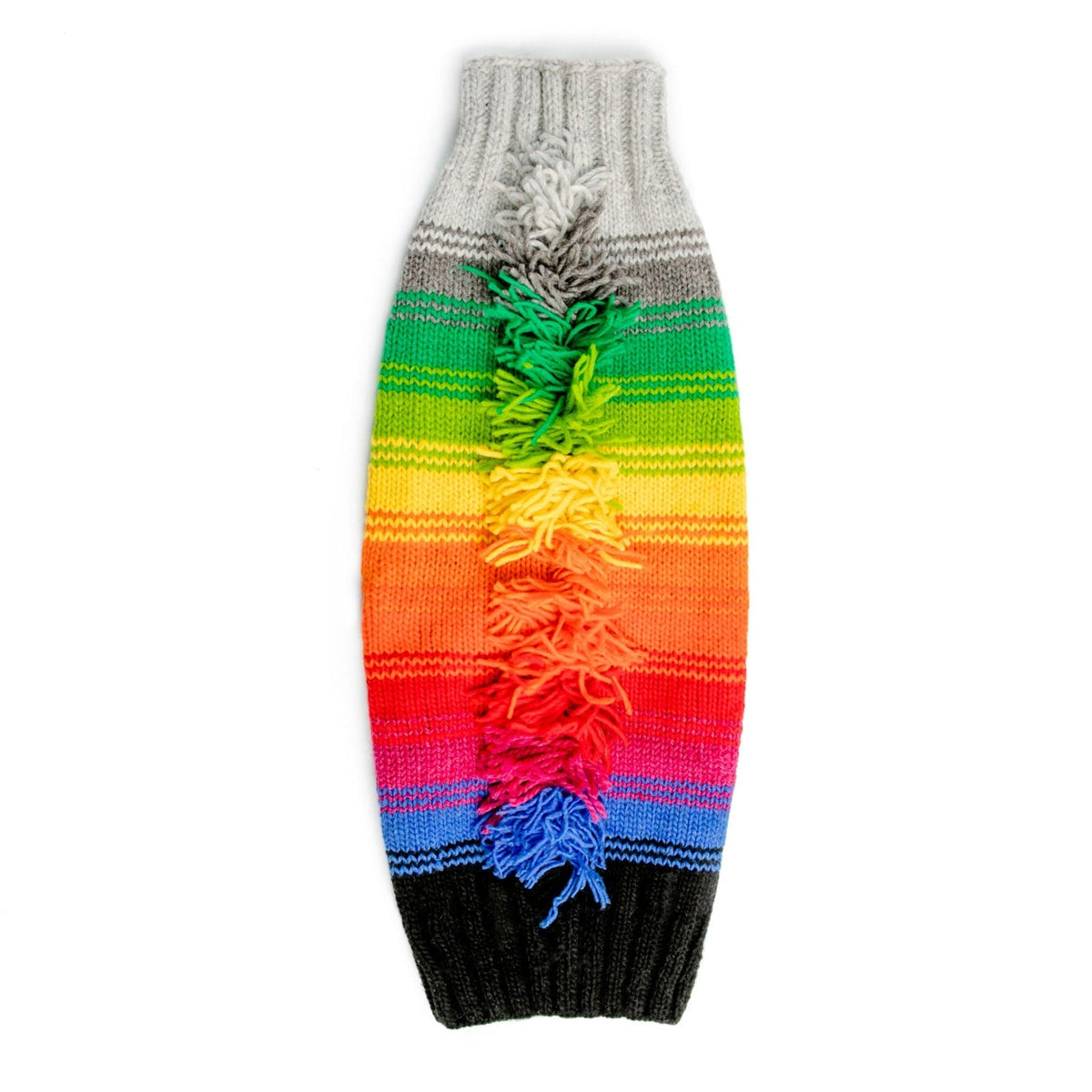 Chilly Dog Rainbow Mohawk Wool Dog Sweater
