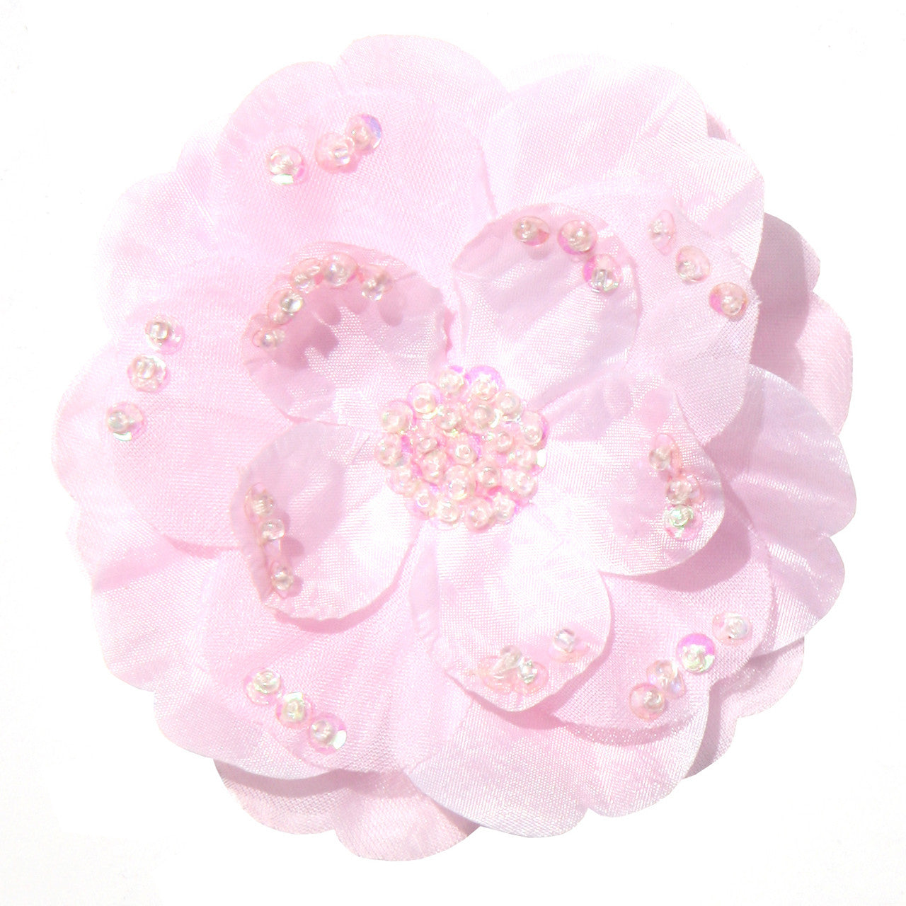The Madeleine Dog Harness Dress with Light Pink Sash