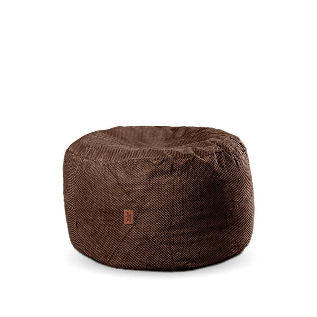 CordaRoy's Chenille Pouf Footstool Ottoman