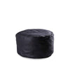 CordaRoy's Faux Leather Pouf Footstool Ottoman