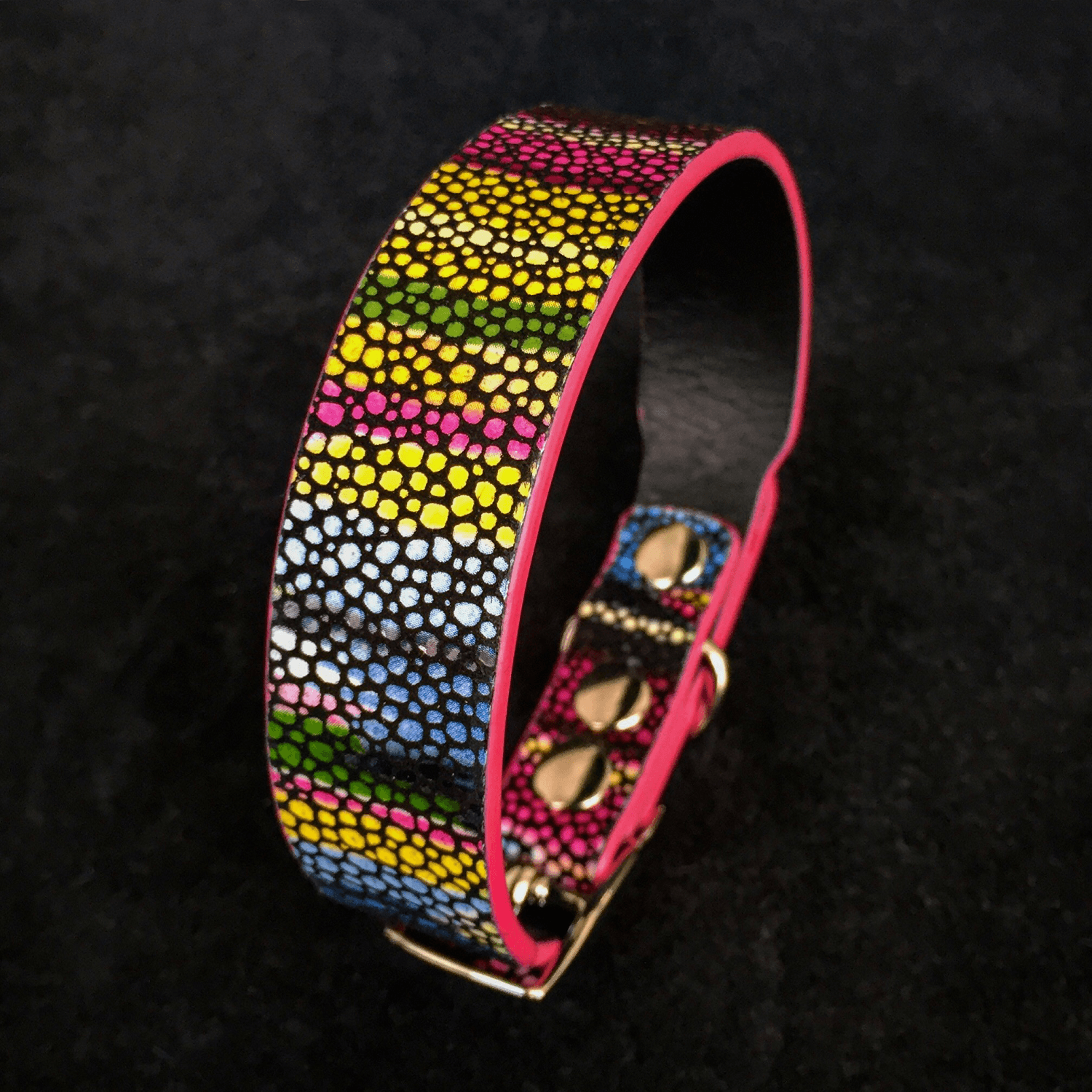 Bestia Moby Leather Puppy Collar