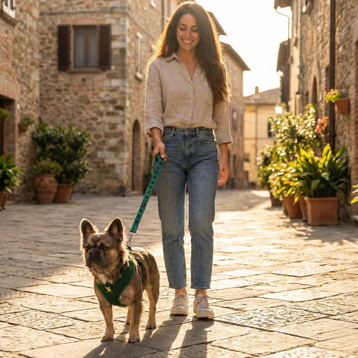 EcoBark – Forest Green Max Comfort Dog Harness