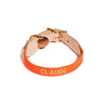 Found Classic Cotton Webbing Dog Collar | Orange