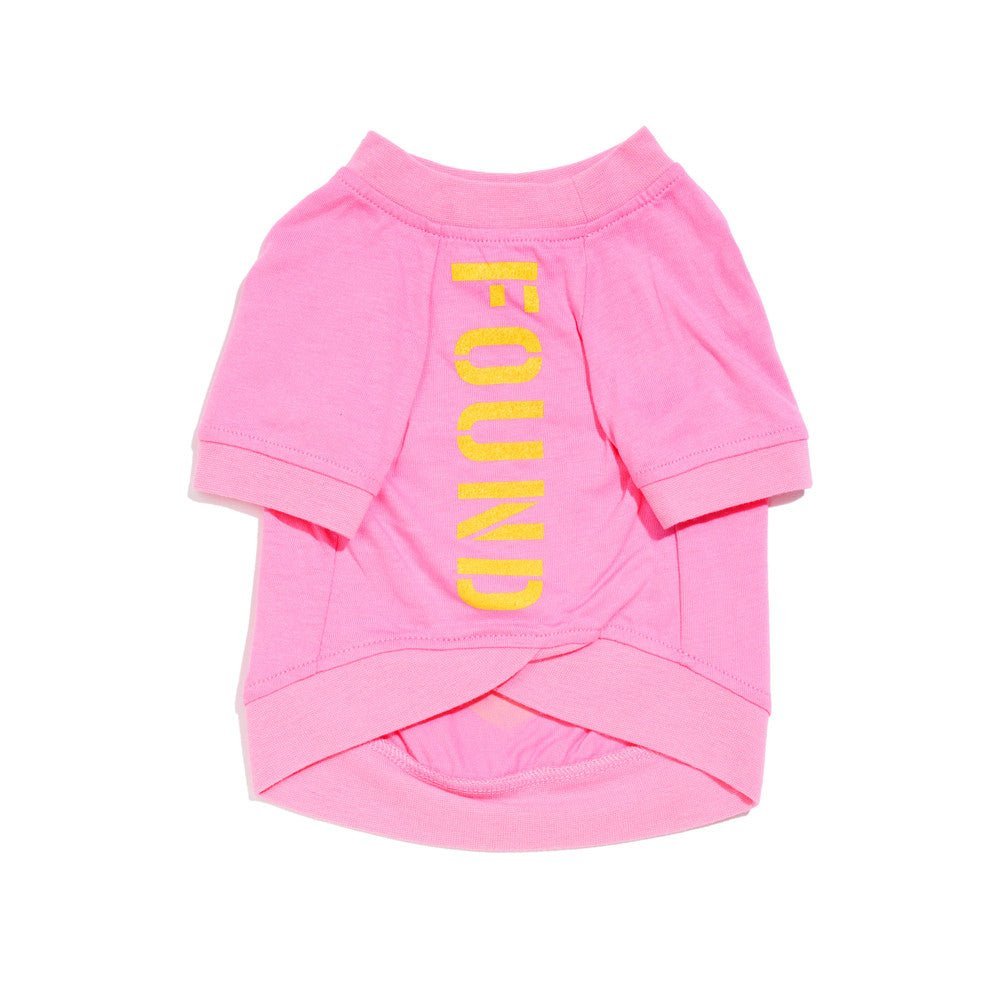 Found My Animal Big Full Heart Animal T-Shirt, Candy Pink + Sunshine Yellow