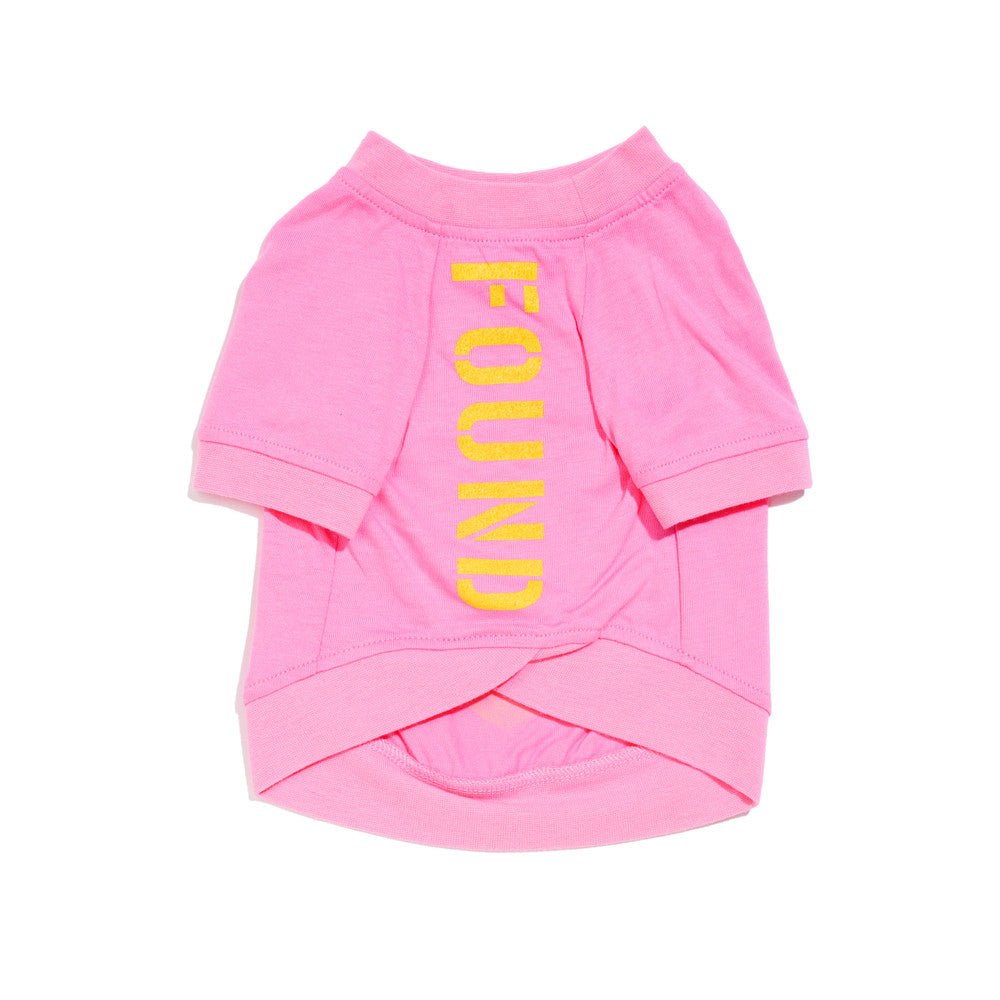 Found My Animal Big Full Heart Animal T-Shirt, Candy Pink + Sunshine Yellow