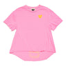 Found My Animal Big Full Heart T-Shirt, Candy Pink + Sunshine Yellow