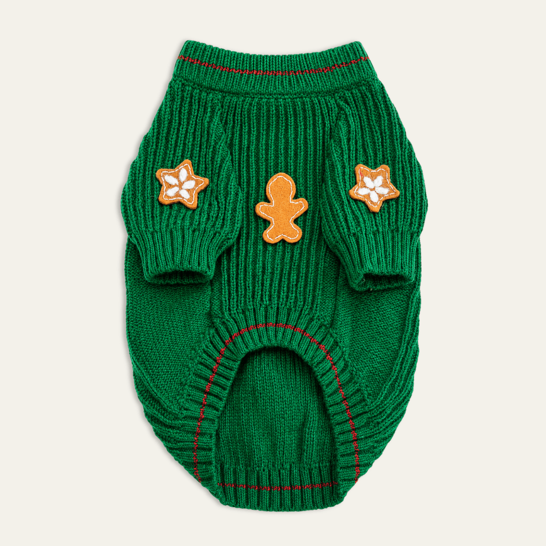 Found My Animal Gingerbread Cookie Dog Sweater