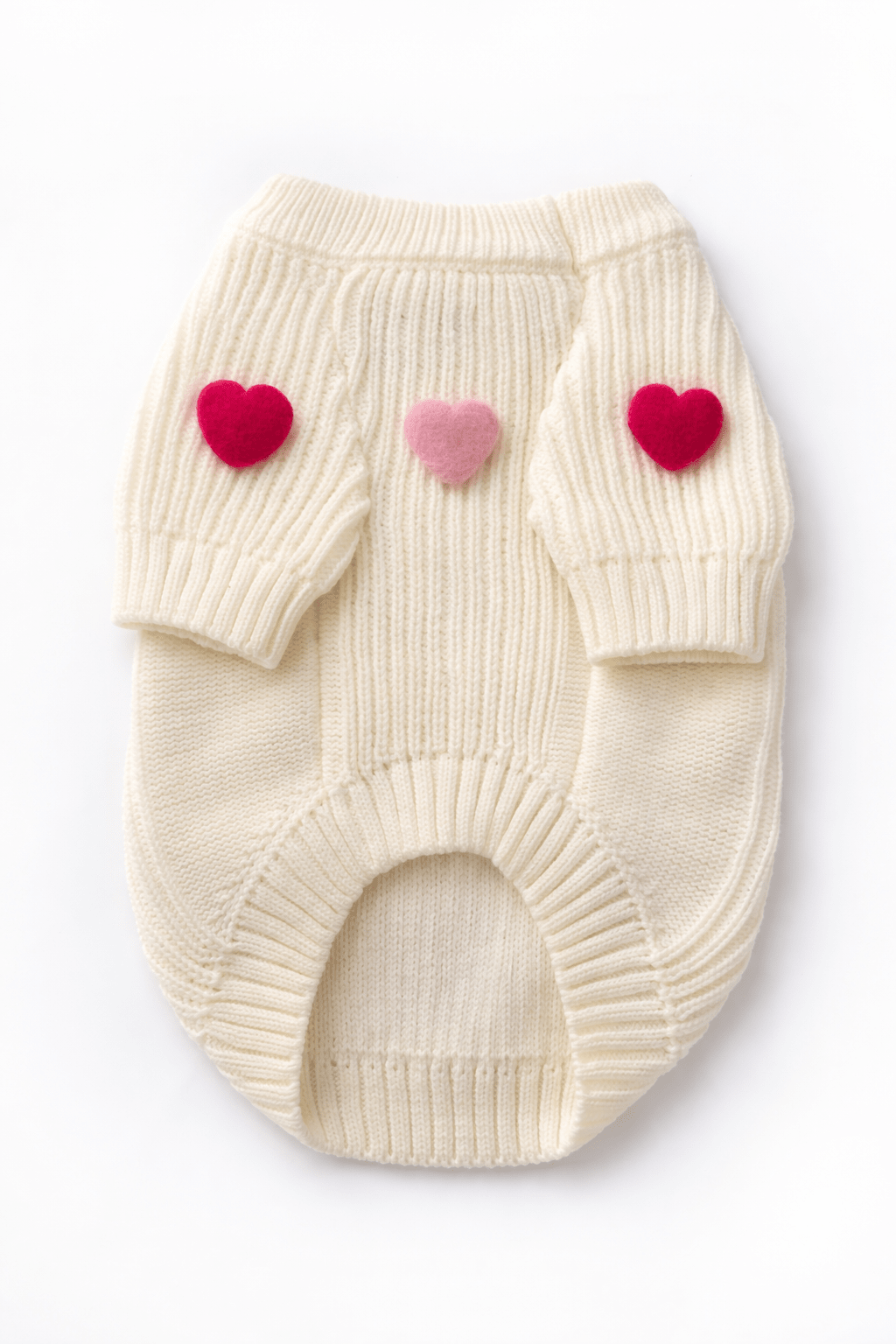 Dog Sweater - Heart 3D Icon | Found My Animal