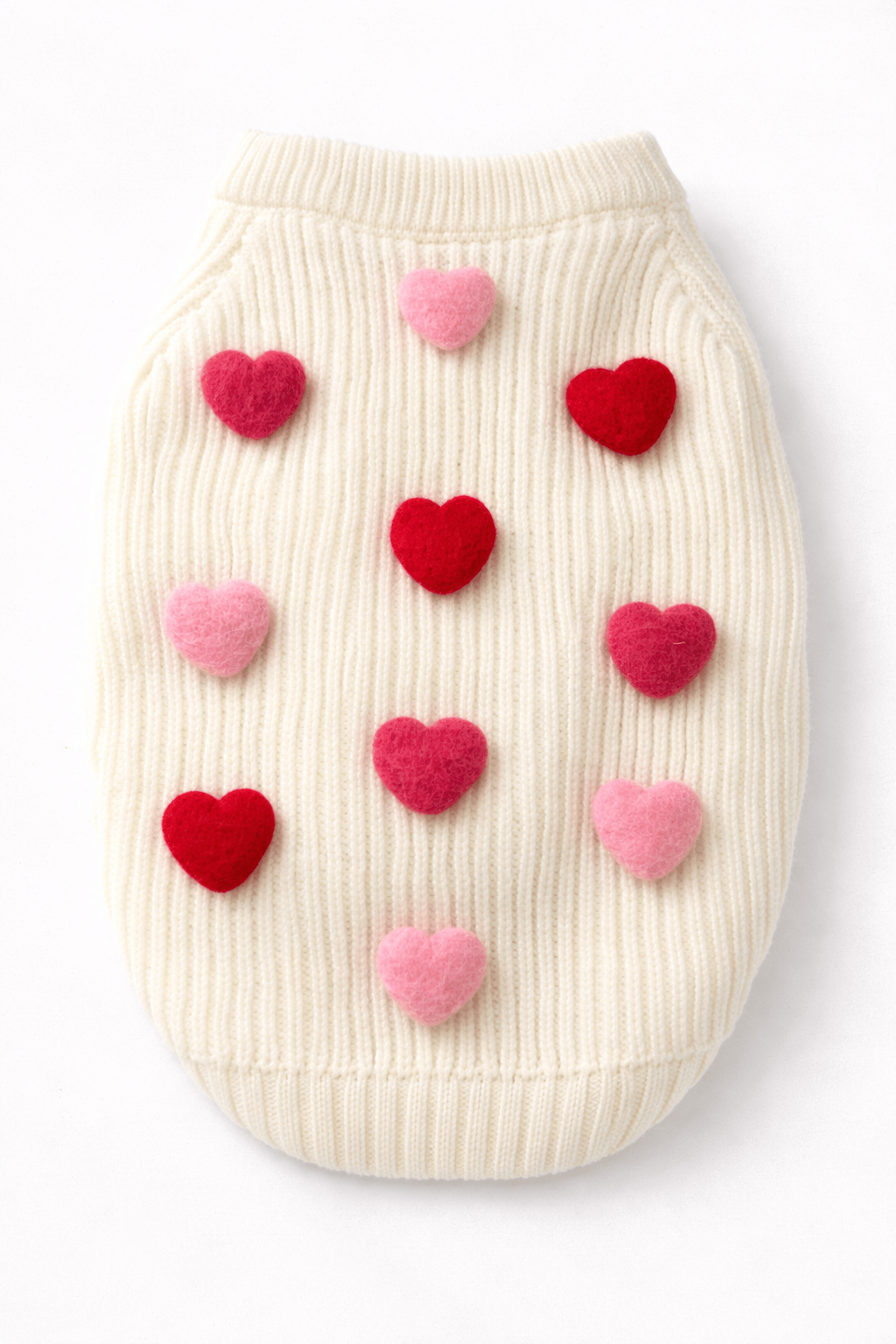 Dog Sweater - Heart 3D Icon | Found My Animal