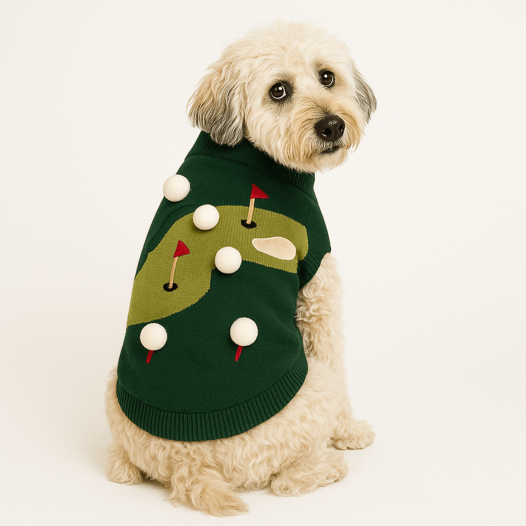 Dog Sweater - Golf 3D Icon | Found My Animal