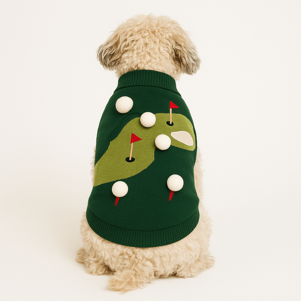 Dog Sweater - Golf 3D Icon | Found My Animal