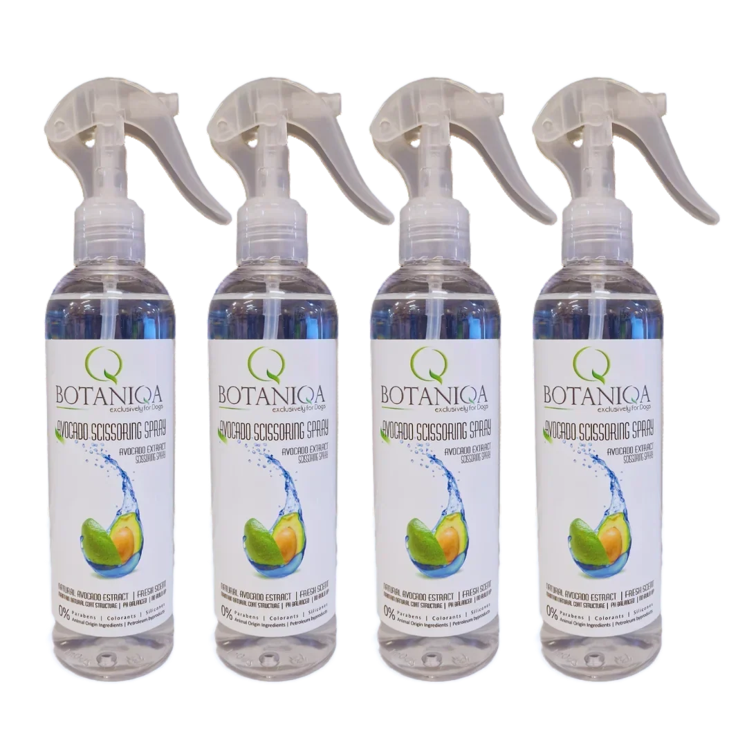 Botaniqa Dog Avocado Scissoring Spray 8oz Set of 4