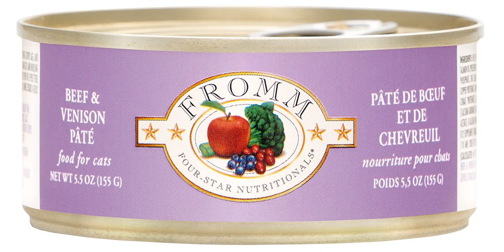 Fromm 4 Star Beef and Venison Cat Pate (5.5oz)