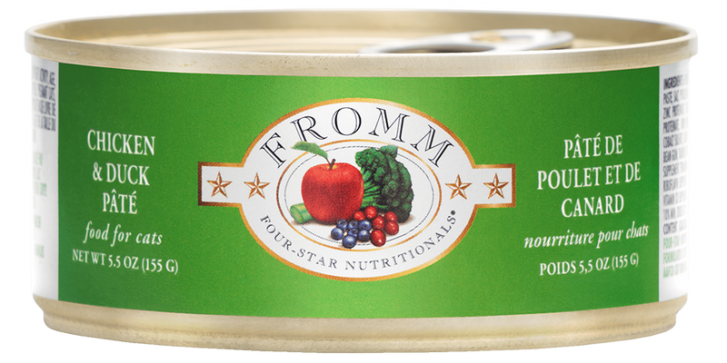 Fromm 4 Star Chicken and Duck Cat Pate (5.5oz)