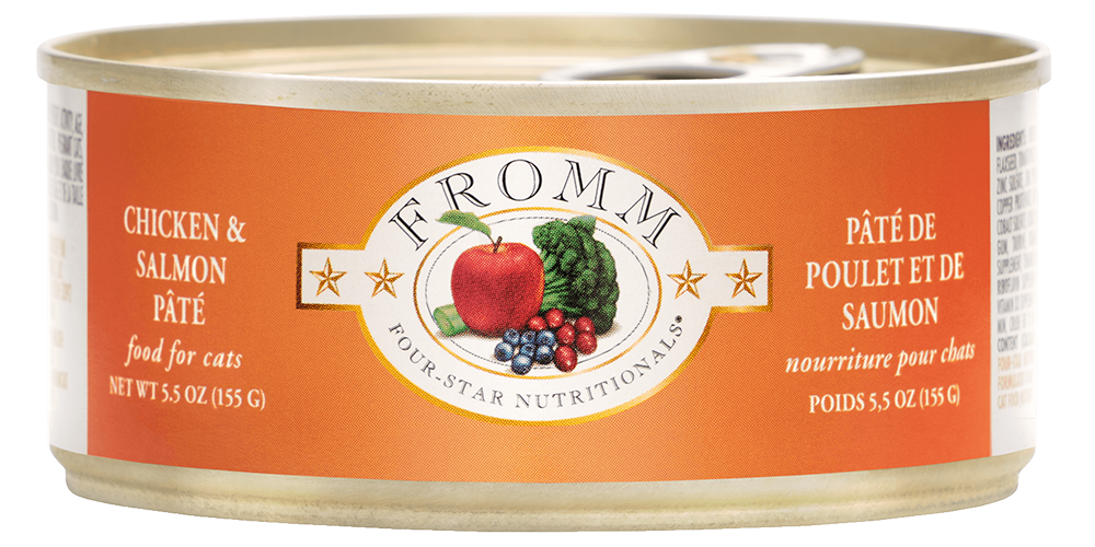 Fromm 4 Star Chicken and Salmon Cat Pate (5.5oz)