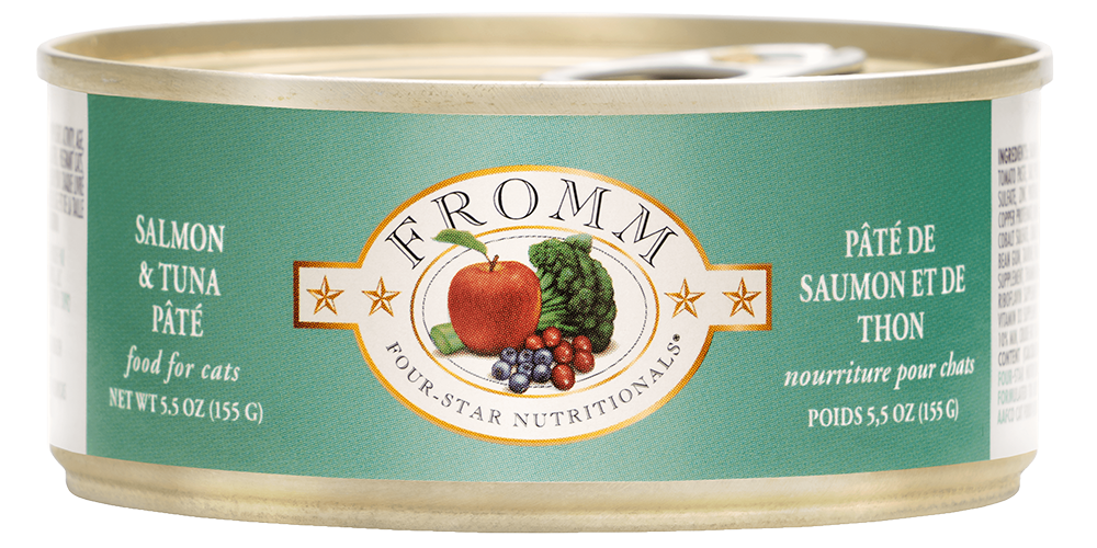 Fromm 4 Star Salmon and Tuna Cat Pate (5.5oz)