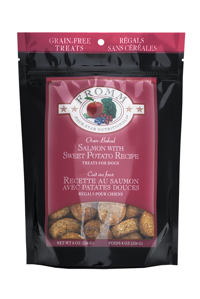 Fromm 4-Star Salmon & Sweet Potato Dog Treats (8oz)