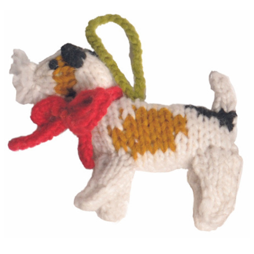 Chilly Dog Fox Terrier Wool Ornament