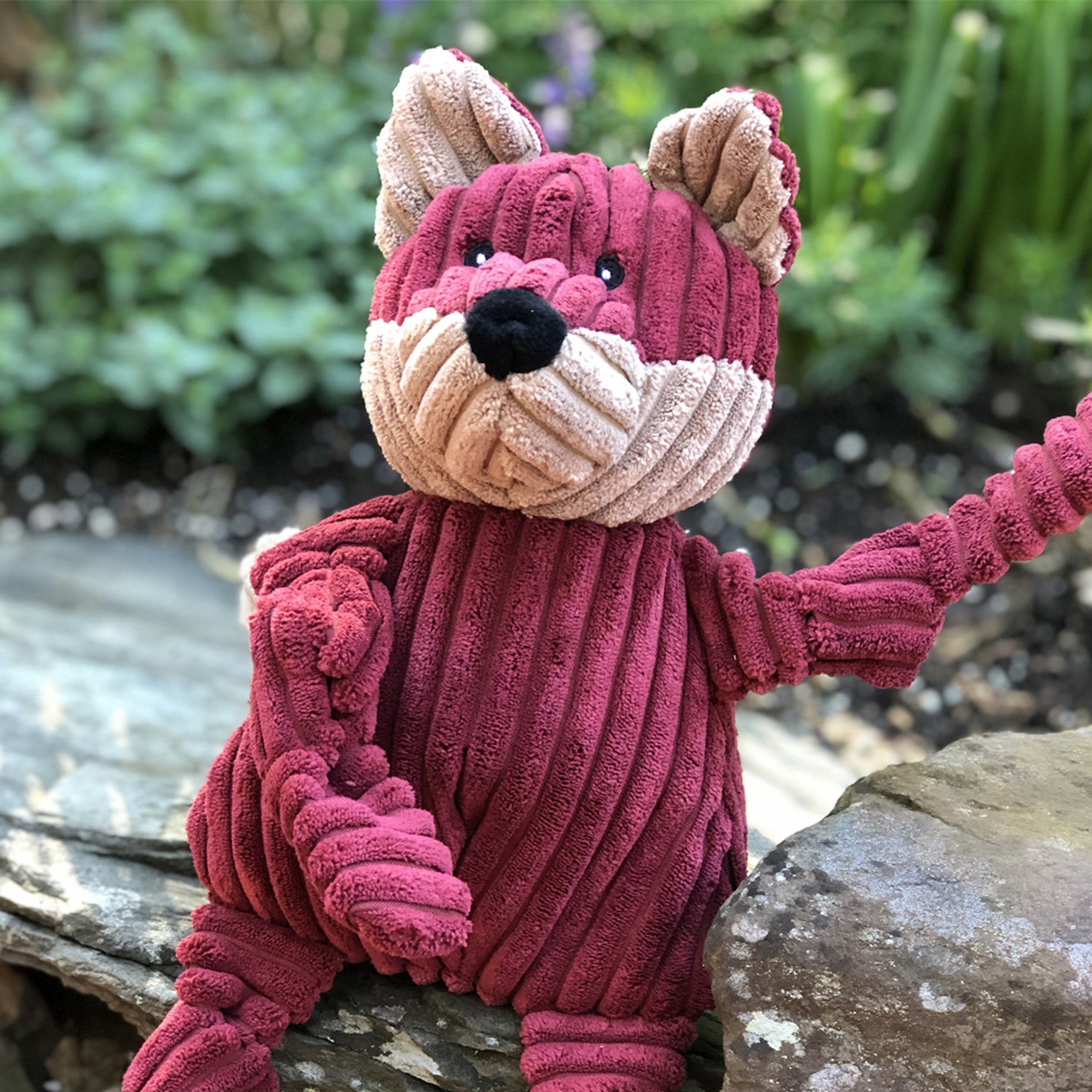 Sly Fox Knottie Plush Dog Toy
