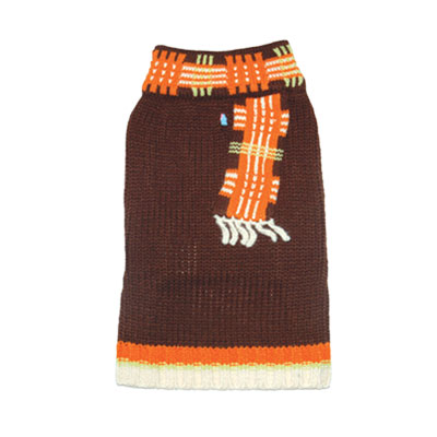 DOGO Foxy Scarf Dog Sweater