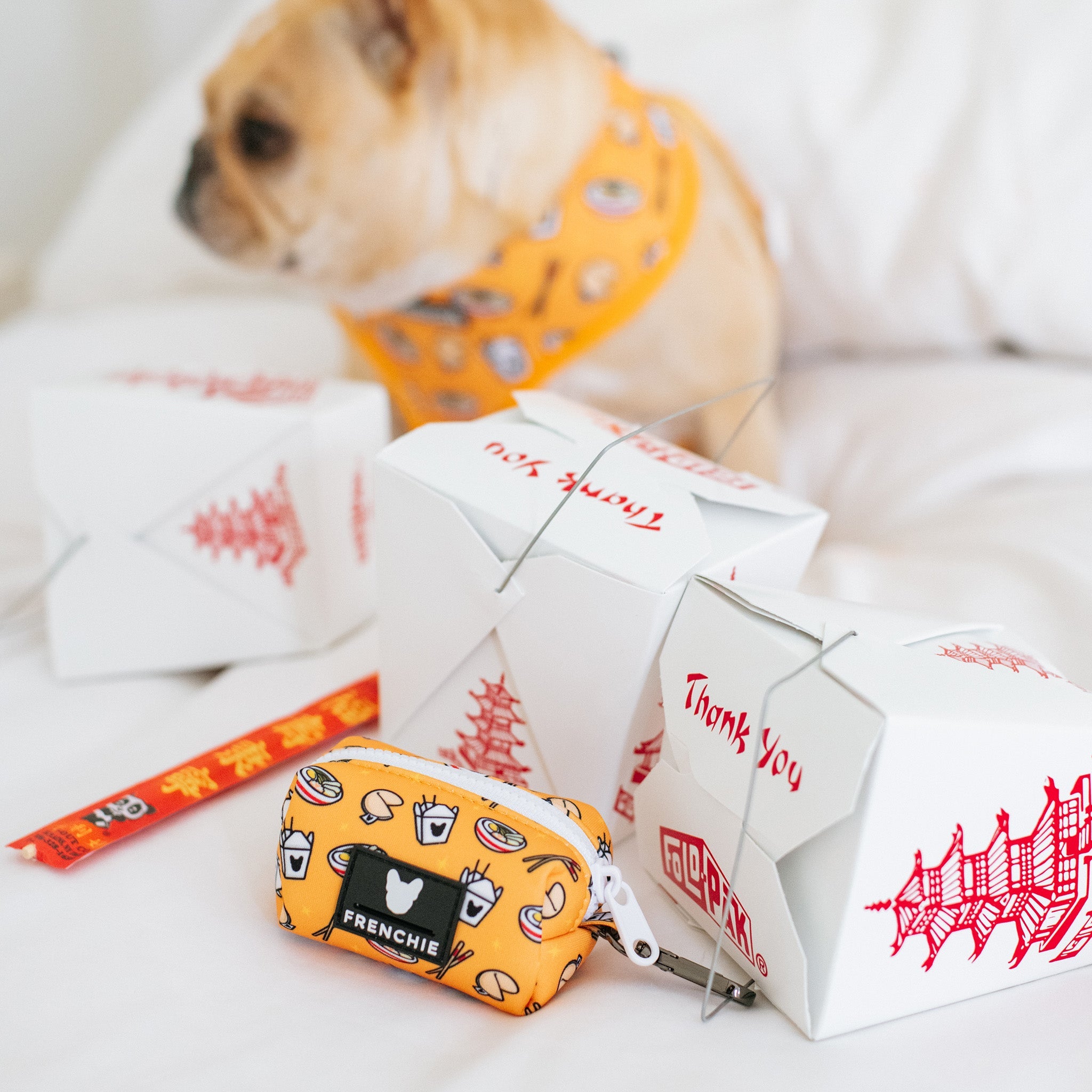 Frenchie Poo Bag Holder - Frenchie Takeout