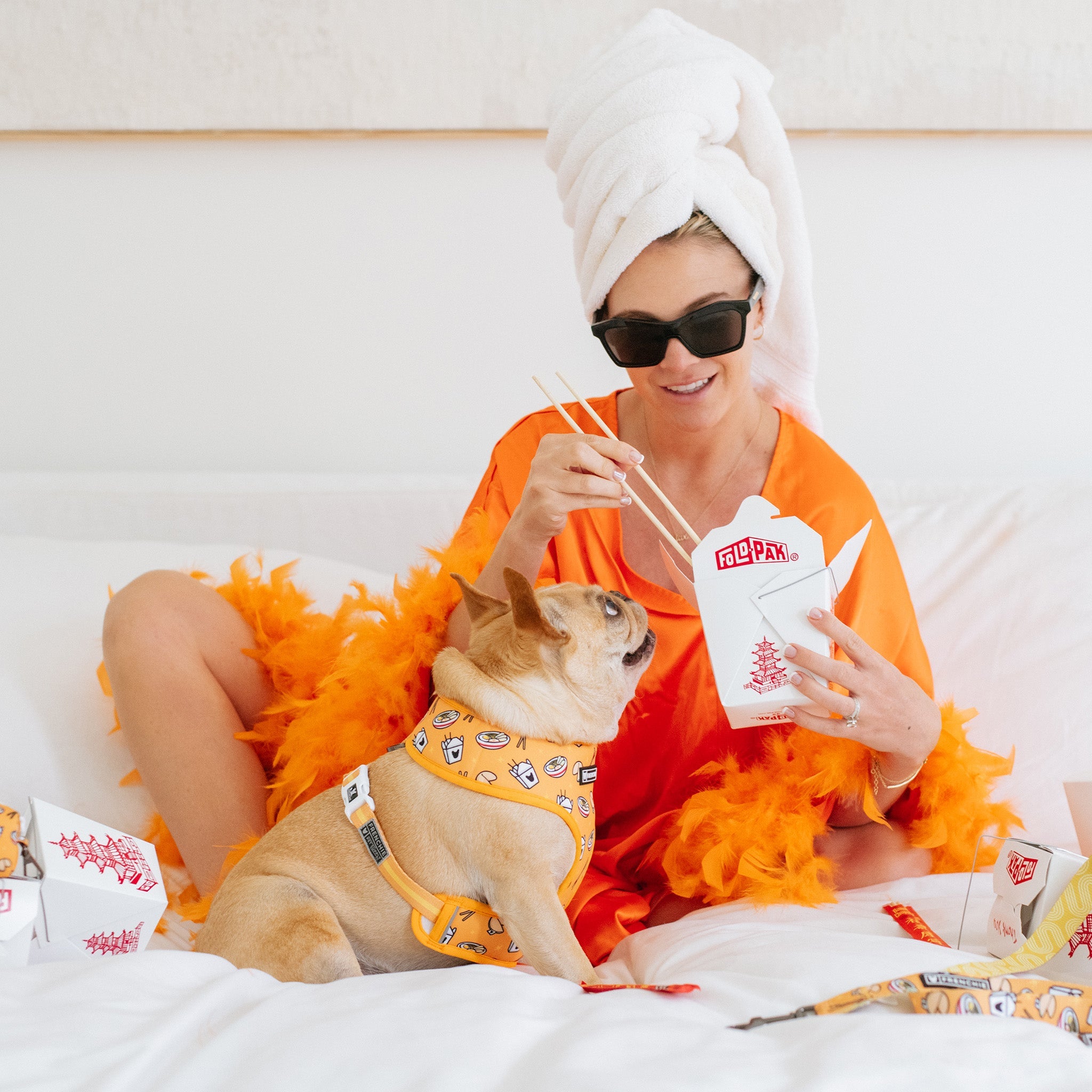 Frenchie Duo Reversible Harness - Frenchie Takeout