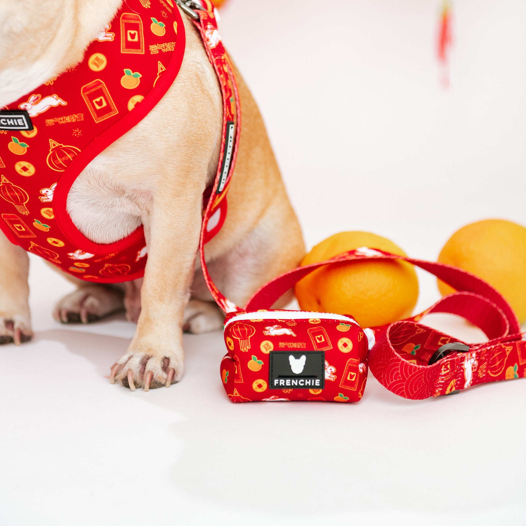 Frenchie Poo Bag Holder - Year of the Rabbit