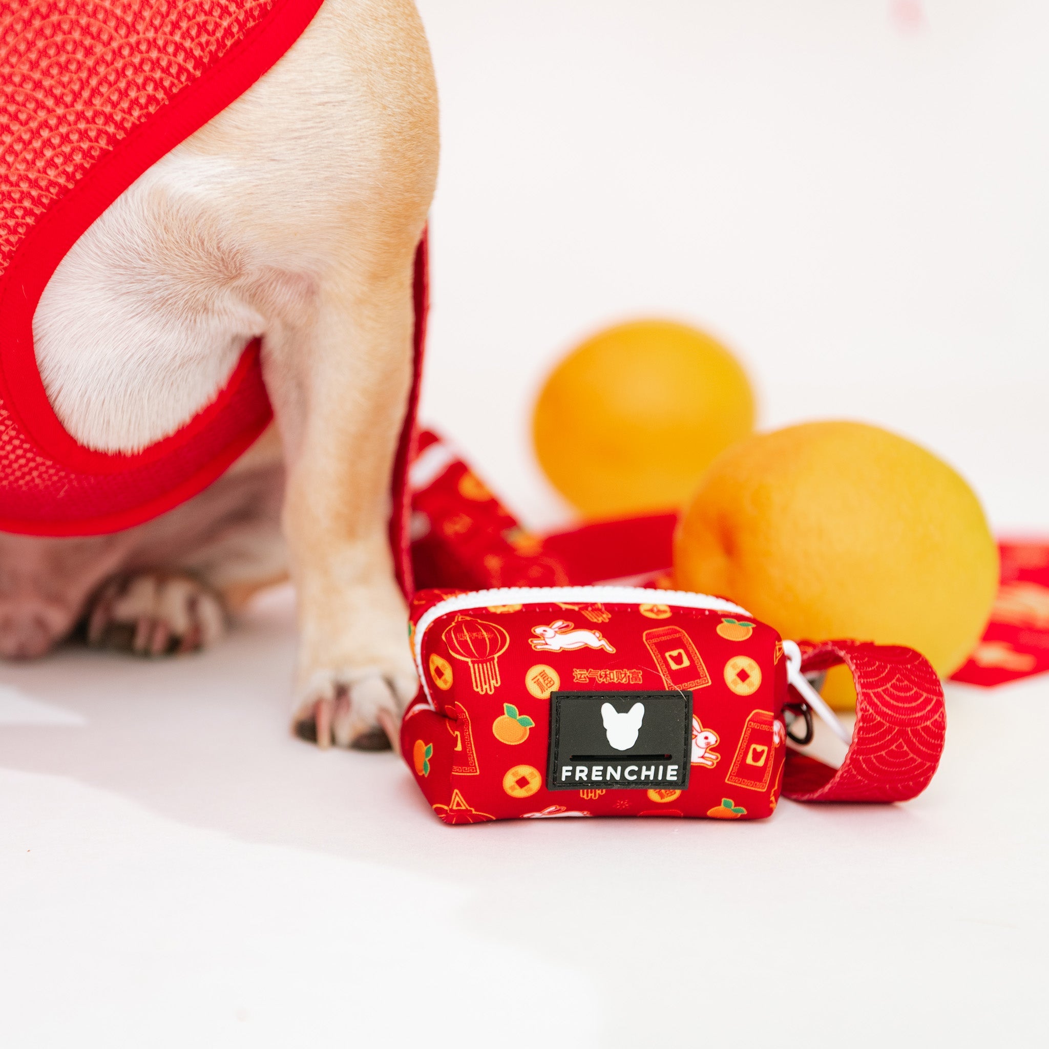 Frenchie Poo Bag Holder - Year of the Rabbit