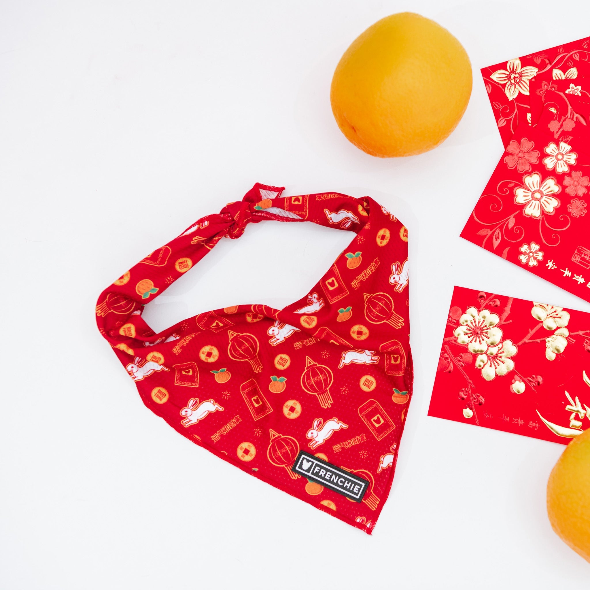 Frenchie Cooling Bandana - Year of the Rabbit