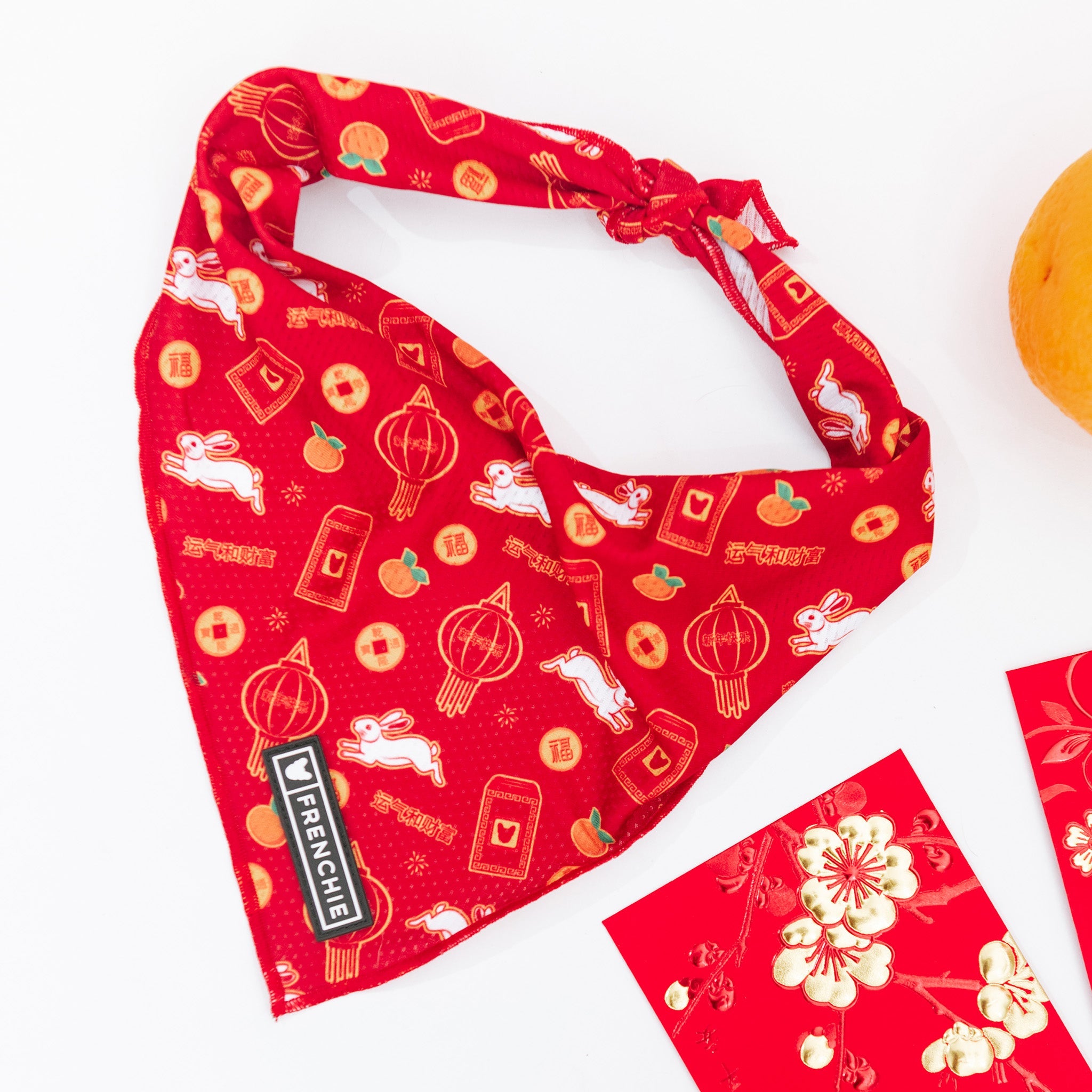 Frenchie Cooling Bandana - Year of the Rabbit