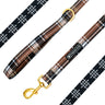 Frenchie Comfort Leash - Cocoa Plaid