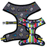Frenchie Duo Reversible Harness - Gamer