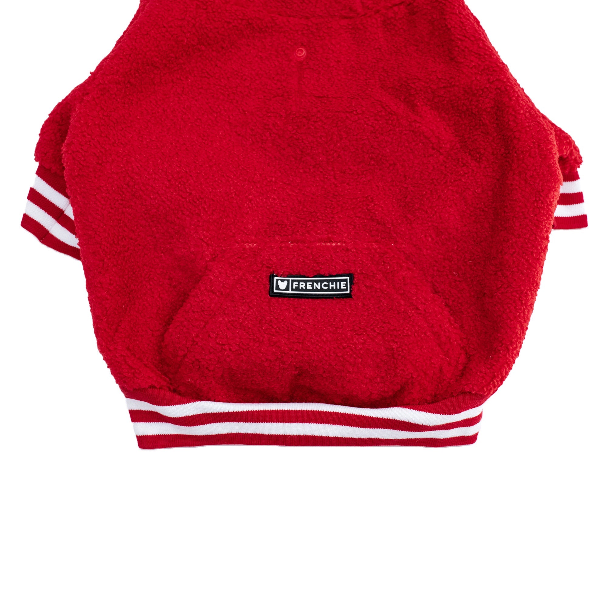 Frenchie Dog Hoodie - Teddy Red