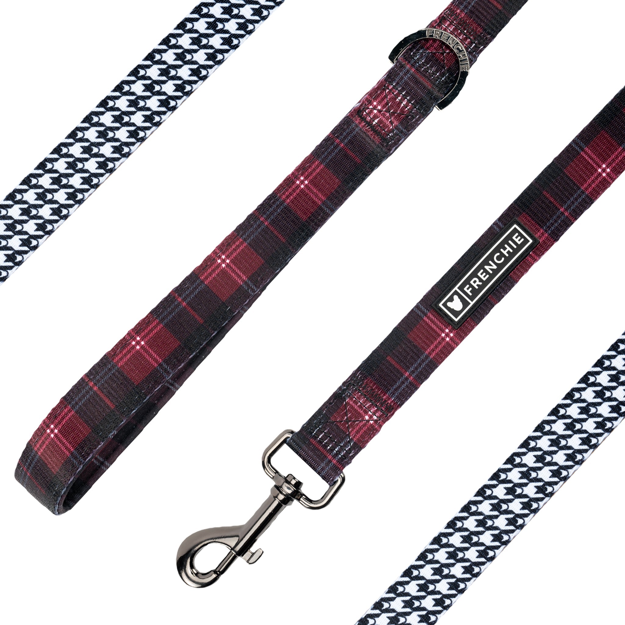 Frenchie Comfort Leash - Classic Plaid