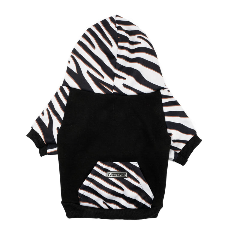 Frenchie Dog Hoodie - Zebra - HT Animal Supply