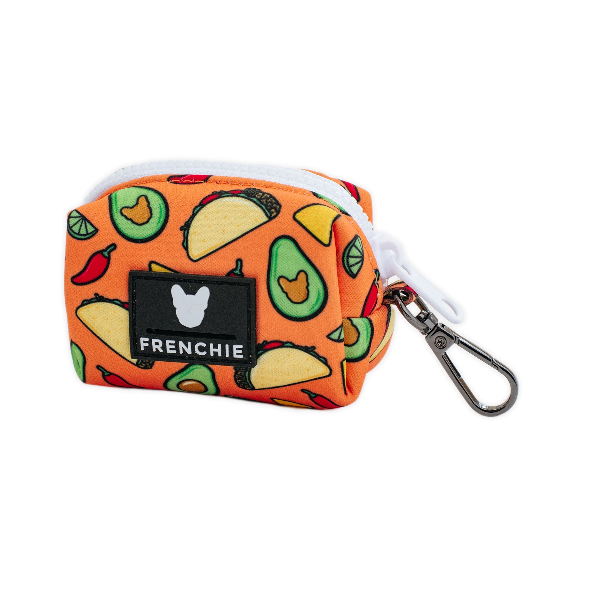 Frenchie Poo Bag Holder - Taco Tuesday (Orange)