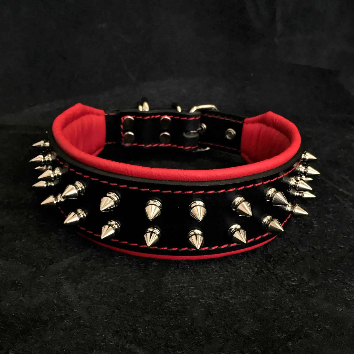 Bestia Frenchie Leather Dog Collar