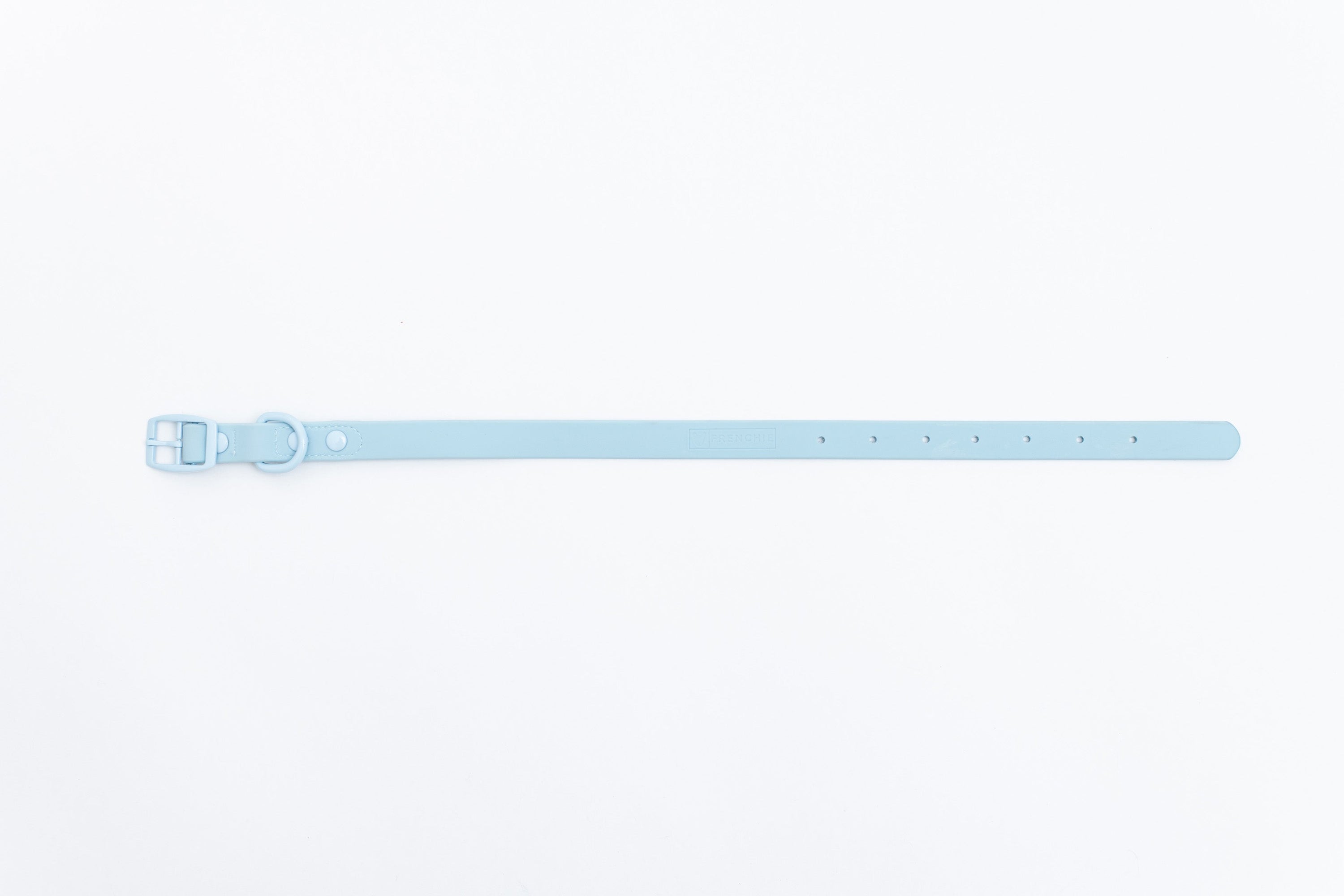 Frenchie Waterproof Collar - Ocean Blue