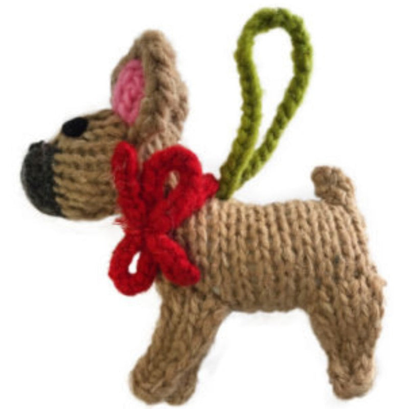 Chilly Dog French Bulldog Wool Ornament