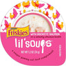 Friskies Lil Soups Sockeye Salmon in Broth Wet Cat Food (1.2oz)