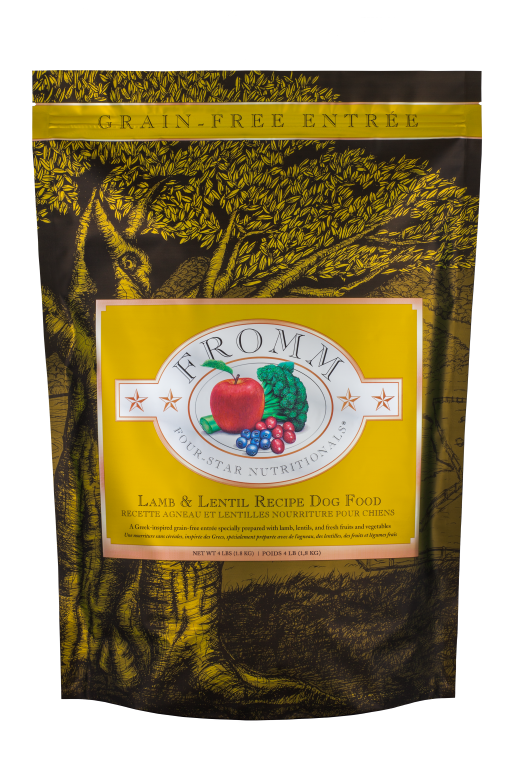 Fromm 4 Star All Life Stages Grain Free Lamb & Lentil Dry Dog Food