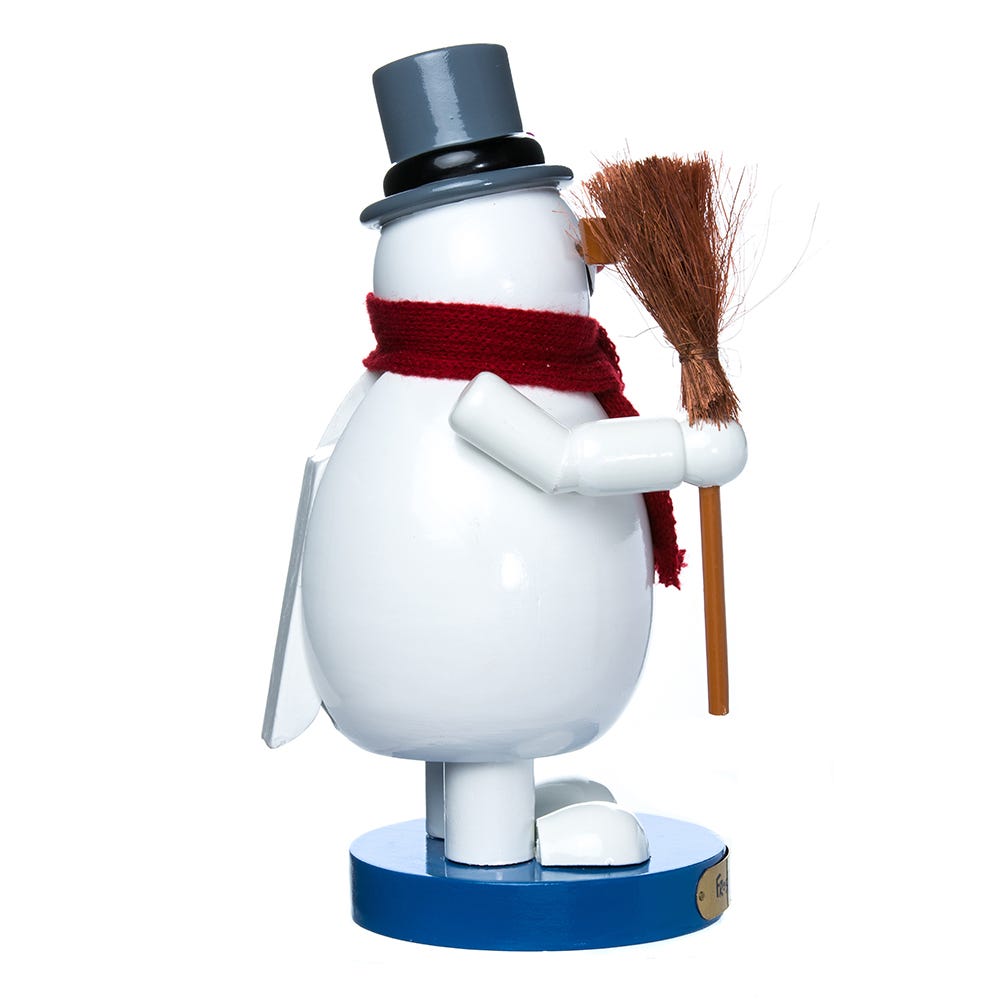Kurt Adler 10-Inch Wooden Frosty the Snowman Nutcracker