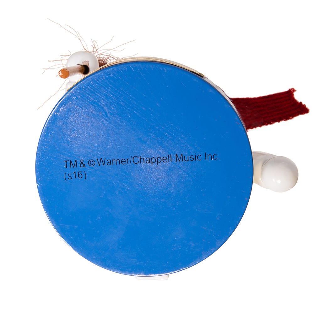 Kurt Adler 10-Inch Wooden Frosty the Snowman Nutcracker