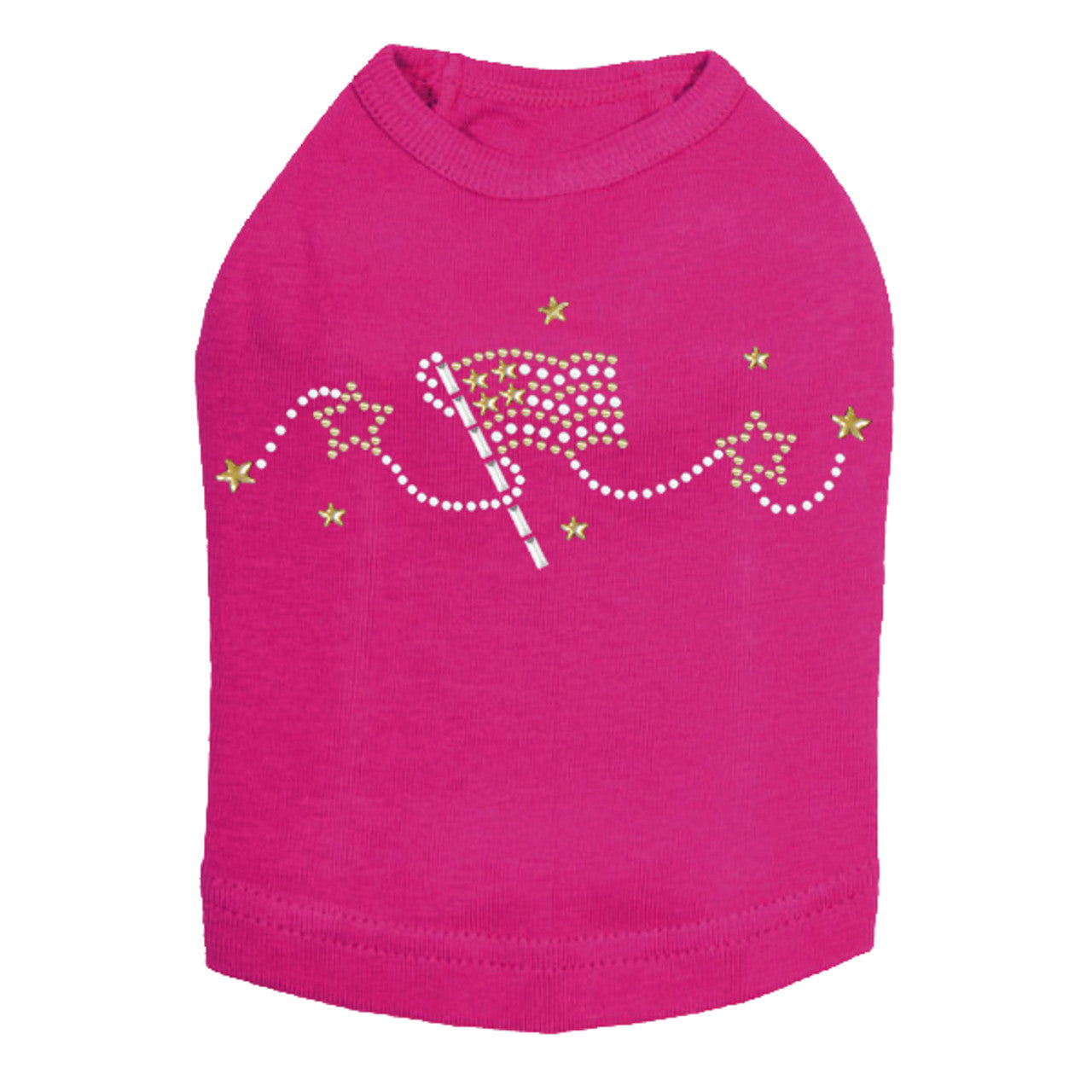 Flag (Gold & Silver Nailheads) - Dog Tank