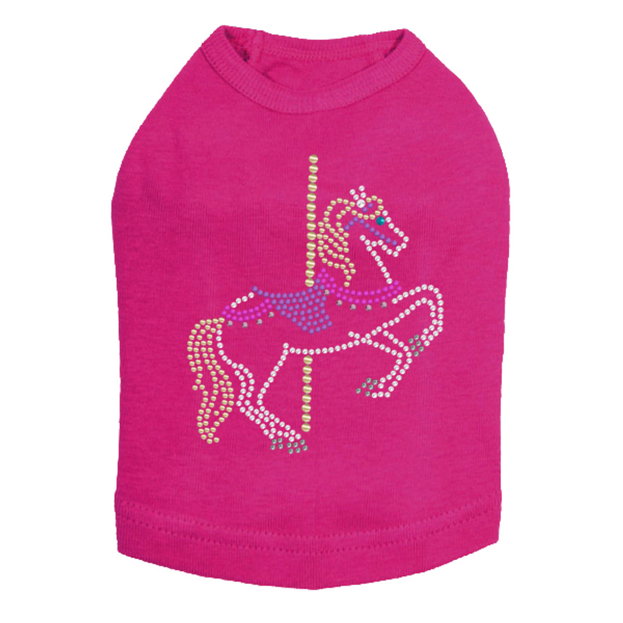 Carousel Horse - Dog Tank